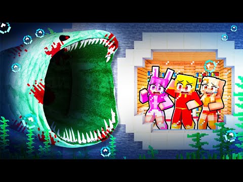 I Built a SECRET UNDERWATER House to Hide From BLOOP!