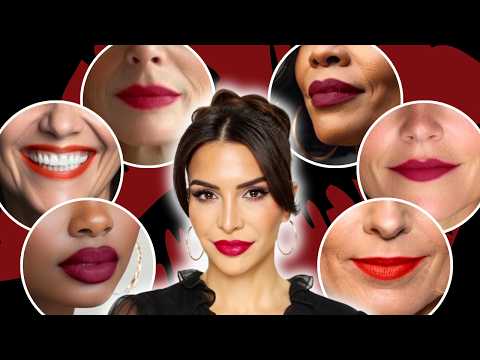 Stop Saying “Red Lips Don’t Suit Me” | How to Find YOUR Shade + Application Tips!