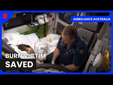 Burn Victim Rescued by Heroic Paramedics | Ambulance Australia