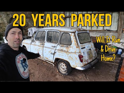 Renault 4 Barn Find Revival In France - A French Icon Rescue!