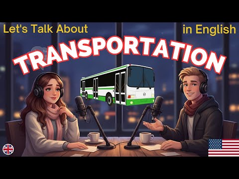 How to Talk About Transportation in English |Daily English Conversation Practice for Beginners A1-B1