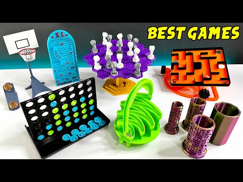 Amazing 3D Printed Games