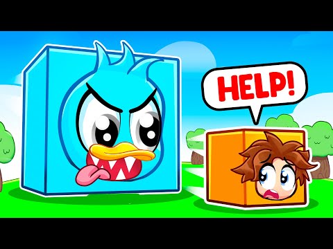 Becoming The BIGGEST CUBE in Roblox…