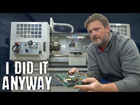 Bought a Broken CNC Lathe They Don’t Want Me to Fix