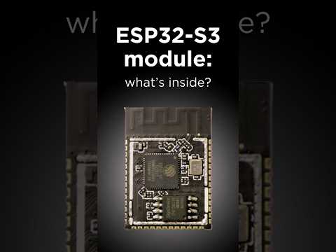 What’s inside an ESP32-S3-WROOM-1 module? #arduino #robotics #arduinoproject #esp32