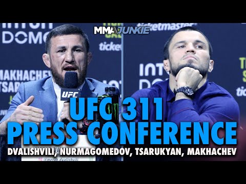 UFC 311 Full Press Conference: Merab Dvalishvili vs. Umar Nurmagomedov Gets HEATED