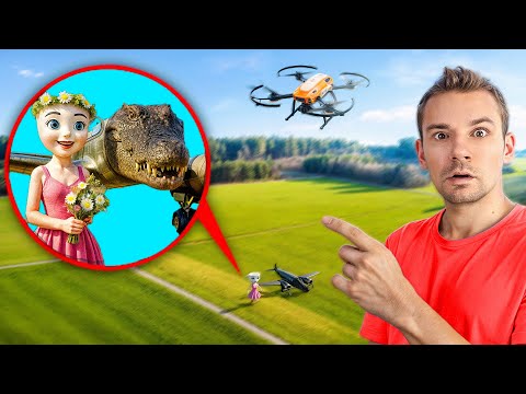 МОЙ ДРОН СНЯЛ BALLERINA CAPPUCCINA и CROCODILO BOMBARDINO в Реальной Жизни!