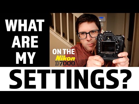 My Nikon D7000 settings #nikon