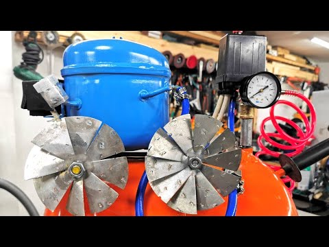 Amazing Silent Air Compressor (DIY)