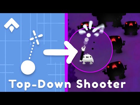 6 STEPS to make a TOP DOWN SHOOTER Game | Unity 2023 Tutorial