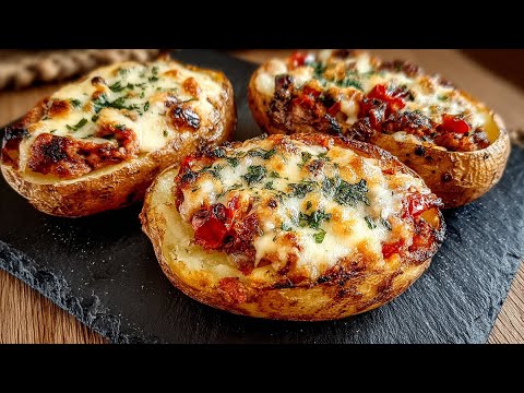 You’ll be surprised how delicious this is! Stuffed potatoes are tastier than meat!