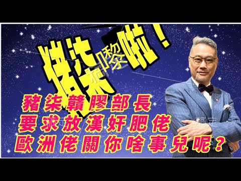 豬柒贛膠部長要求釋放黎智英 英美系共犯都正常，但關你歐洲佬咩事呢？