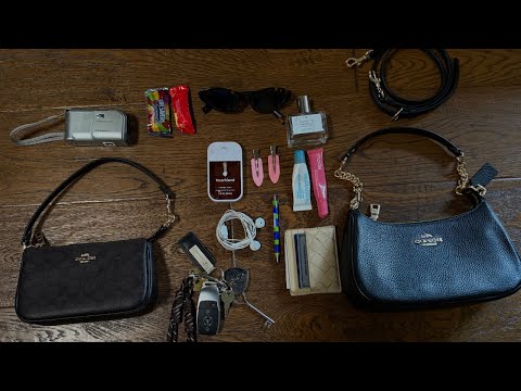 what's in my bag (ft. coach)