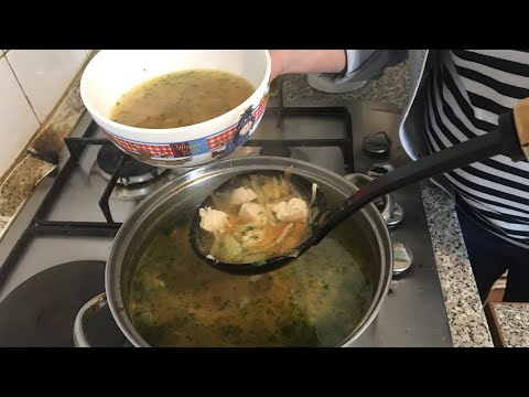 Ինչպես պատրաստել հավով համեղ ապուր  Куриный суп  Chicken soup  Xohanoc.am