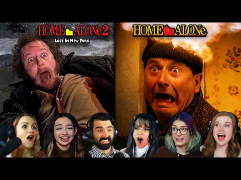 TOP "ALL TRAP SCENES" Reactions | Home Alone | Home Alone 2: Lost in New York | Movie Reaction