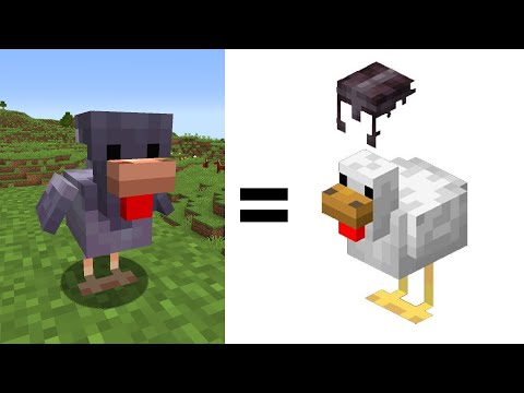 MOJANG GAVE THE NEW CHICKEN FULL NETHERITE.