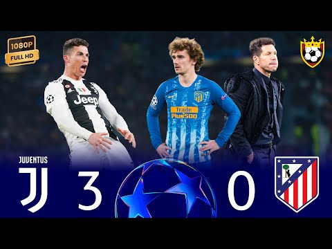 Ronaldo takes revenge on Simeone with a historic hat-trick🥶🌟❯ Juventus (3-0) Atlético Madrid ● FHD 🎬