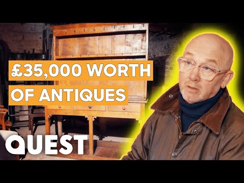Drew Pritchard Buys Antiques With Estimated Value Of More Than £35,000 | Salvage Hunters