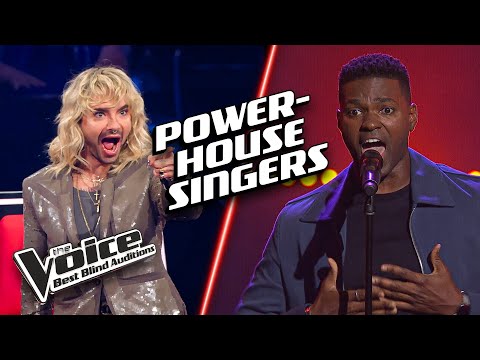 Amazing POWERHOUSE singers on The Voice!