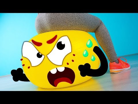 مشاكل يومية للأشياء الصغيرة والفواكه الصاخبة - عالم الخربشة