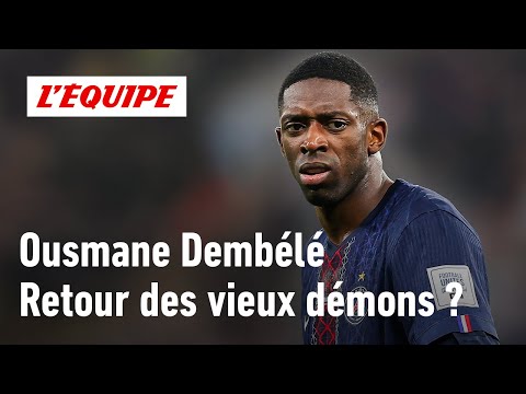 PSG – Fragile, less impactful: how is Ousmane Dembélé falling back into his old habits?