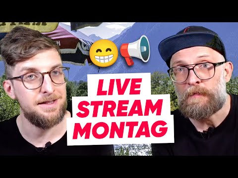 📺👀 "Am Montag 18:00 LIVE" – Livestream Ankündigung