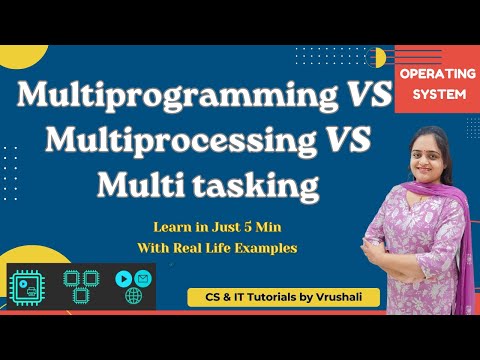 OS 4 : All 3 ‘Multi’ Terms Explained in 5 Minutes! @CS & IT Tutorials by Vrushali 👩‍🎓