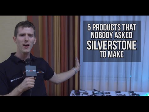 Top 5 products nobody asked for - and one that they did - Silverstone Booth CES 2016