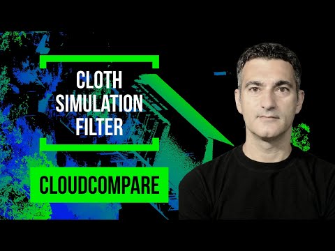 TUTORIAL: CloudCompare Cloth Simulation Filter | Click 3D Ep 64 | Forensics CSI