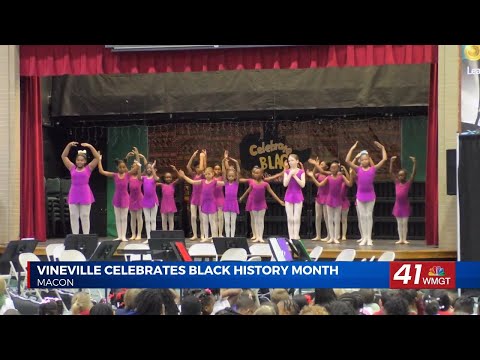 Vineville Academy hosts Black History Month celebration in Macon