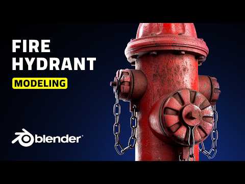 Blender for Beginners: Modeling a Fire Hydrant