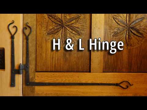 Forging Decorative DOOR HINGES - Blacksmithing