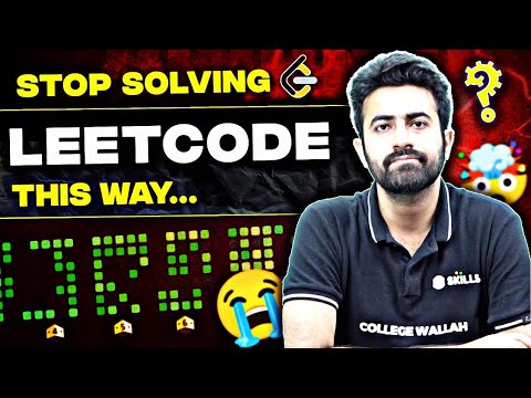 Is Leetcode Important To Get A Job/Internship ? 🤔 Do This To Get Hired Fast!! 🚀 #coding #pw