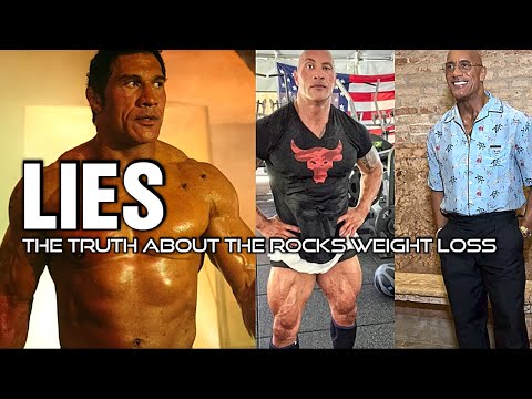CAUGHT Lying! The Truth About The Rocks Weight Loss