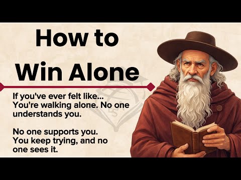 🏆 How to Win Alone 💪 | 🎧 English Listening Practice 📖 Learn English Through Motivation ✅ Self-Growth