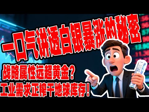 Explaining the Secrets Behind Silver's Surge: Why Silver's Strategic Value Far Exceeds Gold's? In...