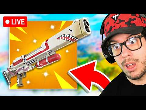 🔴 LIVE! - NEW UPDATE *SHREDDER SHOTGUN* in FORTNITE!