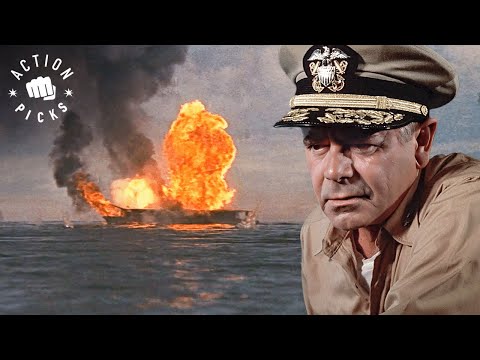Japanese Carriers Destroyed | Midway (1976)
