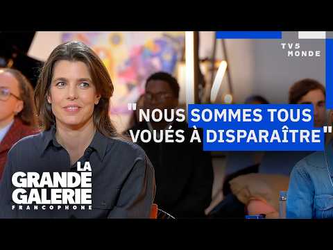 Charlotte Casiraghi parle de la ligne de fuite sur La Grande Galerie Francophone | TV5MONDE