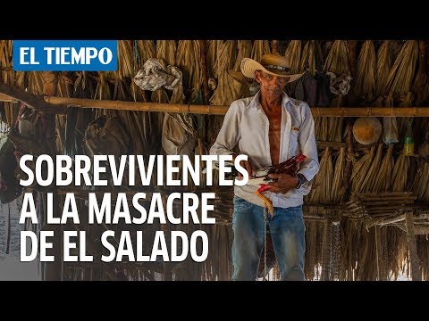 La súplica de tres sobrevivientes a la masacre de El Salado
