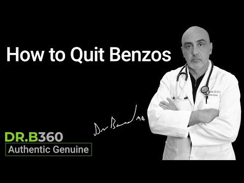 How to Quit Benzos | Effective Benzo Taper Schedule | Dr. B