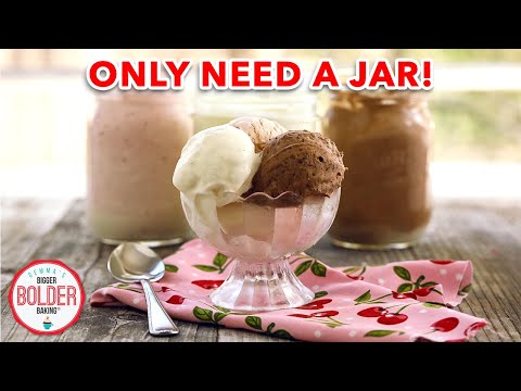How to Make Homemade Ice Cream in a Jar