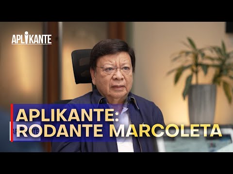 Aplikante sa 2025 Elections: Rodante Marcoleta | Full Episode