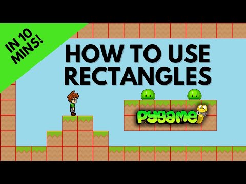 Creating and Moving Rectangles In Pygame - Beginner Tutorial