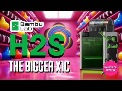 Bambu Lab H2S: Is This the 3D Printer We All Wanted?