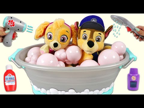 Paw Patrol Chase & Skye's Morning Routine!