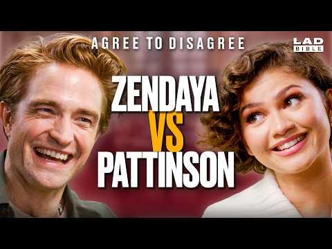 Zendaya & Robert Pattinson Argue Over the Internets Biggest Debates | Agree to Disagree