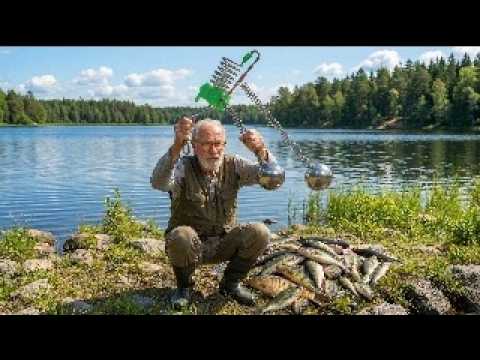 A 60 year old fisherman's homemade idea shocked everyone! A fishing trick