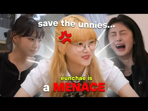 eunchae is a MENACE maknae