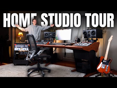 My DREAM Home Music Studio Setup (Studio Tour)